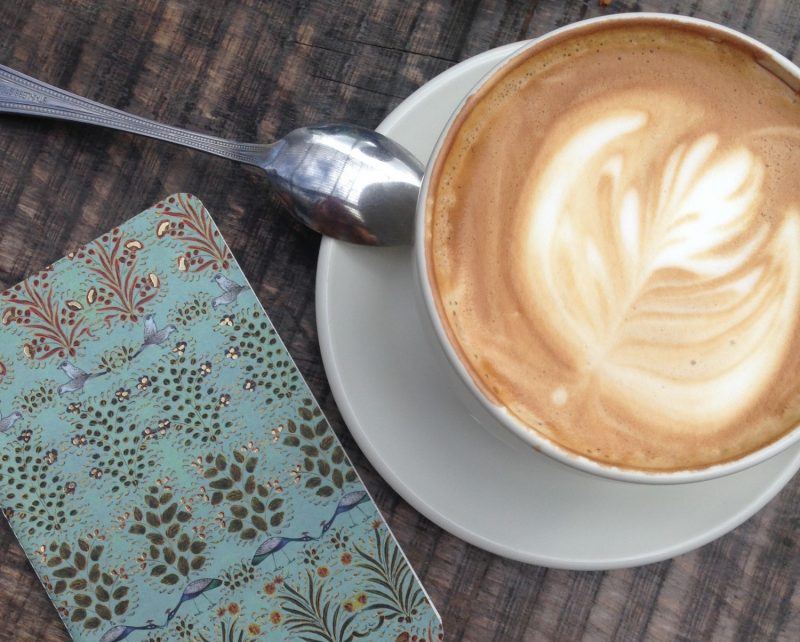 A perfect dairy- free cuppa coffee